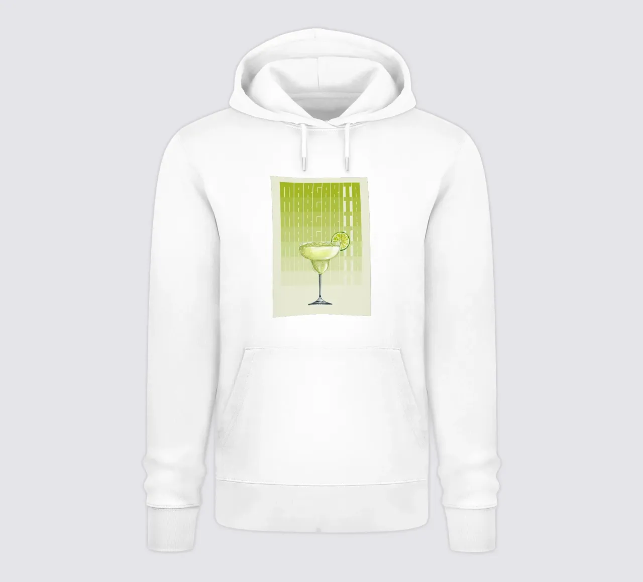 "Margarita Modern Art Print - Zesty & Refreshing Bar Decor" sudadera con capucha de NorwesClub