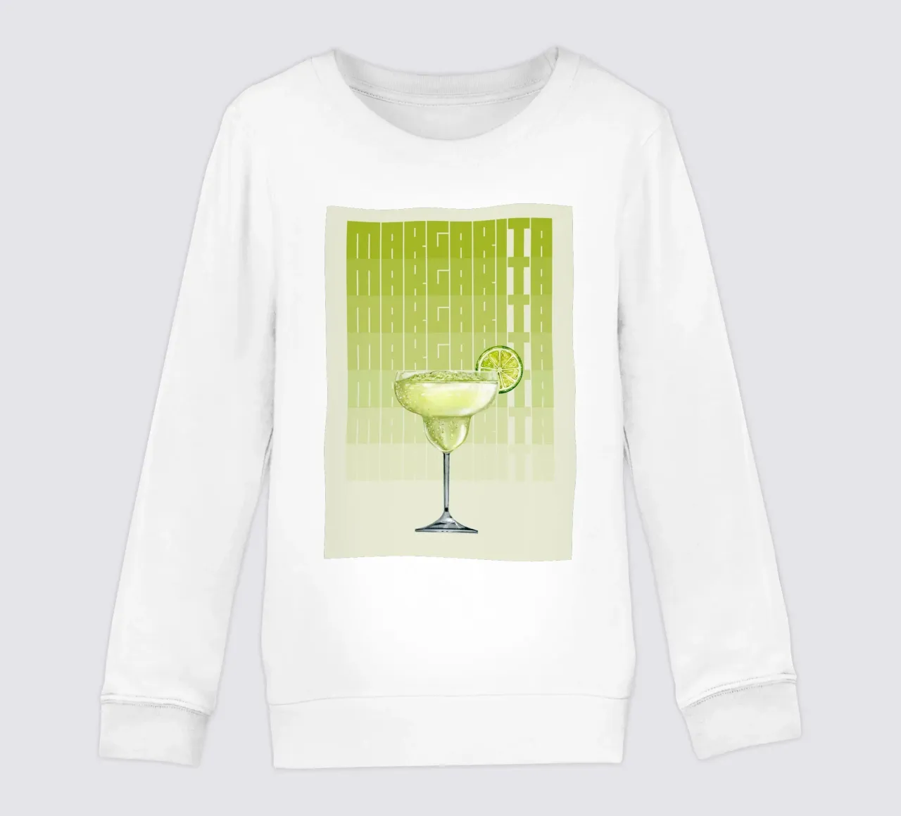"Margarita Modern Art Print - Zesty & Refreshing Bar Decor" sudadera para niño de NorwesClub