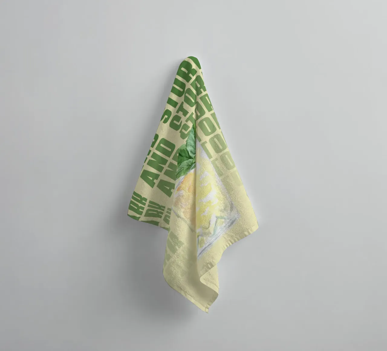 "Dark and Stormy Art Print - Refreshing & Stylish Bar Decor" towel by NorwesClub