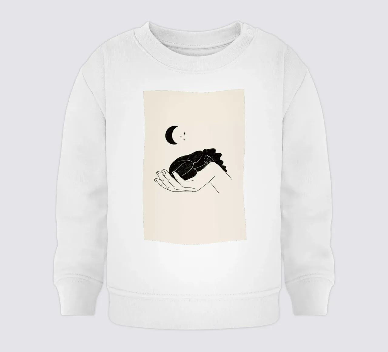 Safekeeping baby sweatshirt by Graphite