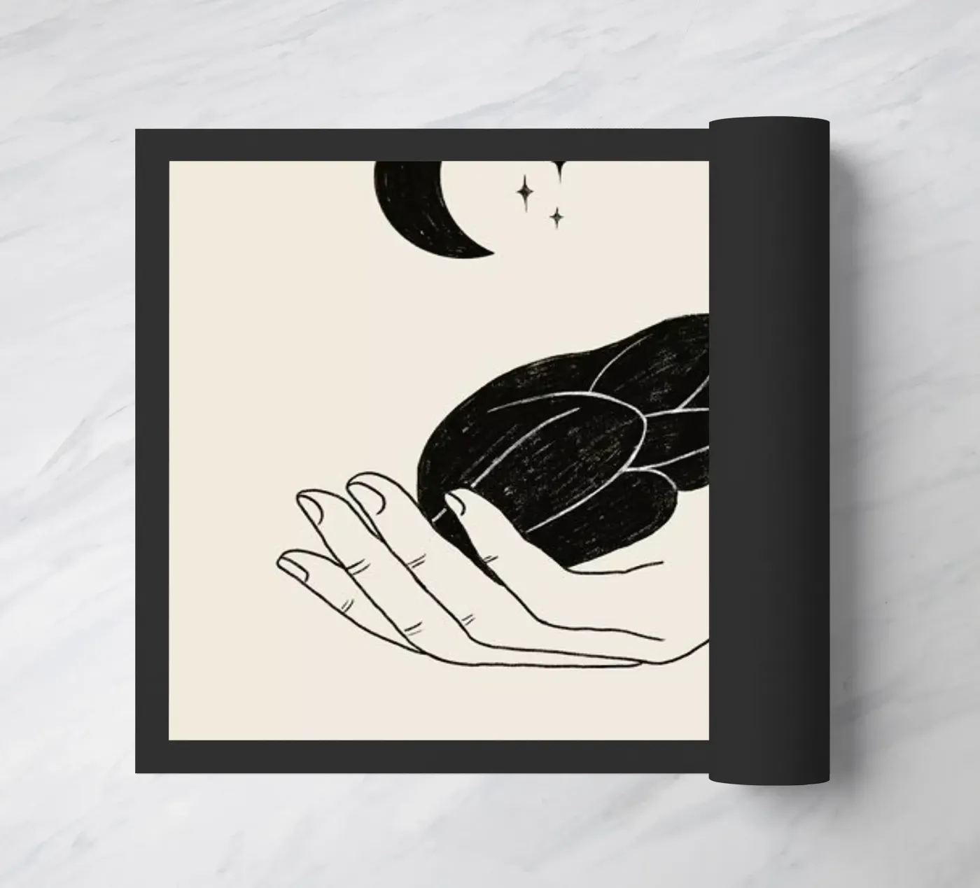 Safekeeping doormat by Graphite