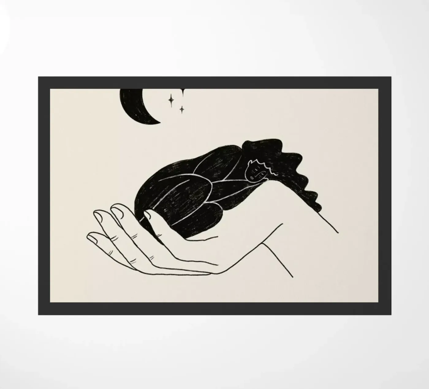 Safekeeping deurmat van Graphite