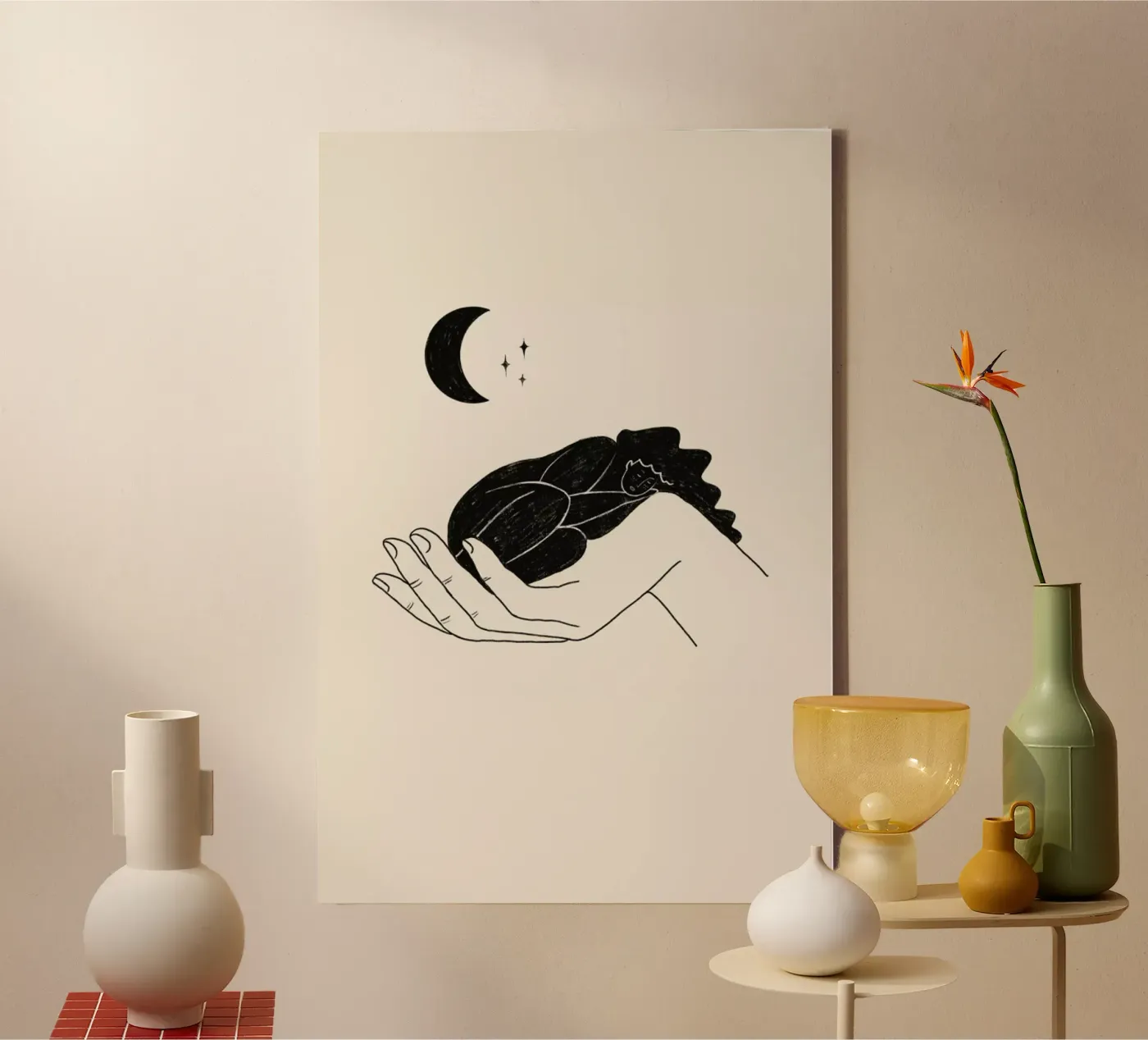 Safekeeping canvas by Graphite