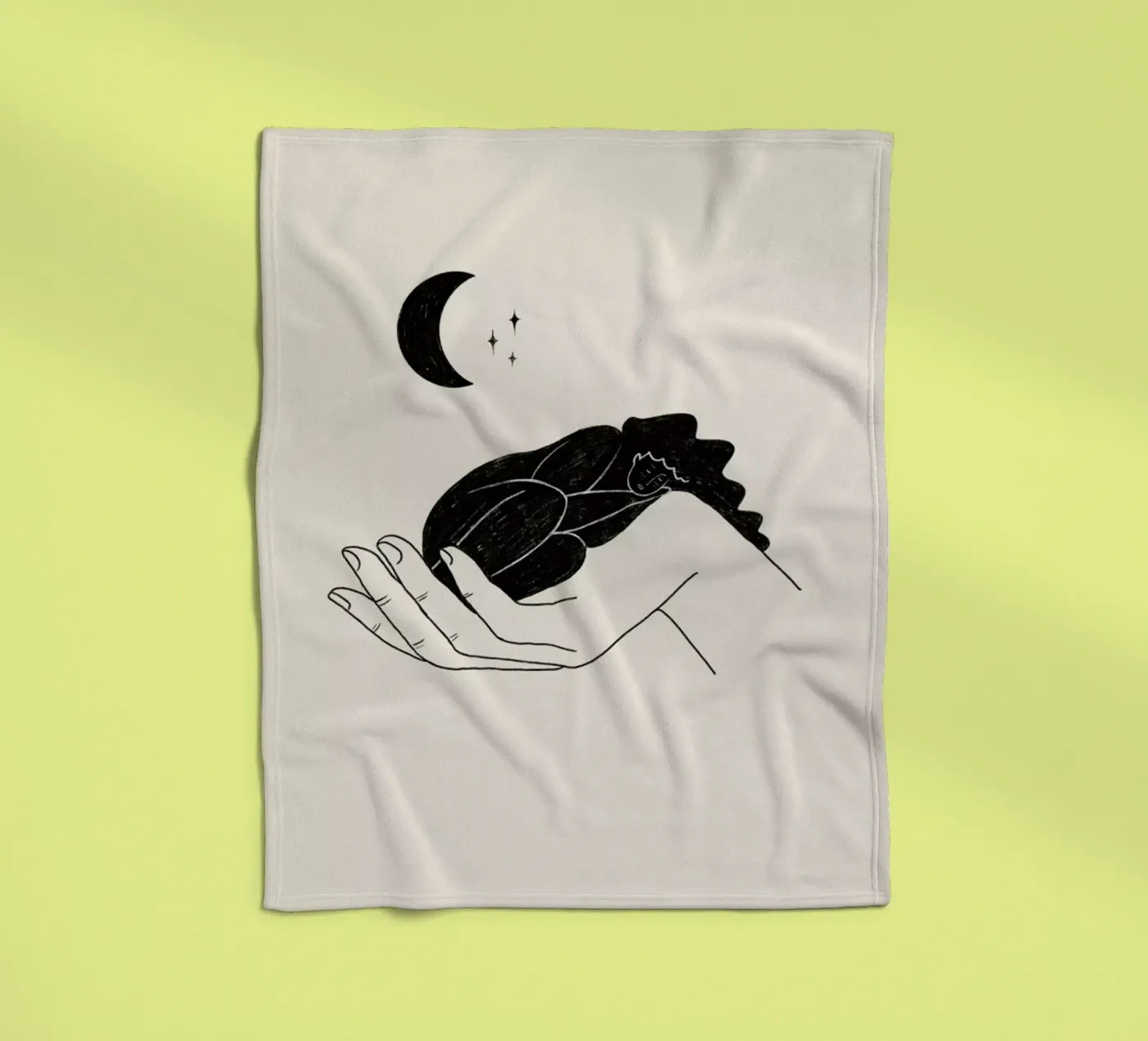 Safekeeping Fleecedecke von Graphite