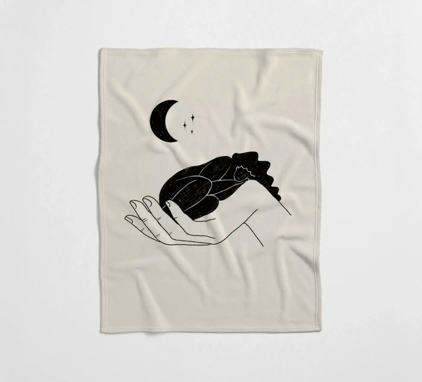 Safekeeping Fleecedecke von Graphite