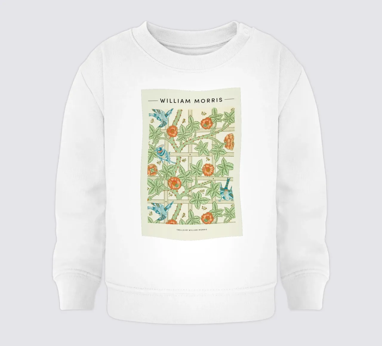 William Morris - Trellis felpa neonato da Vintage by JUNIQE