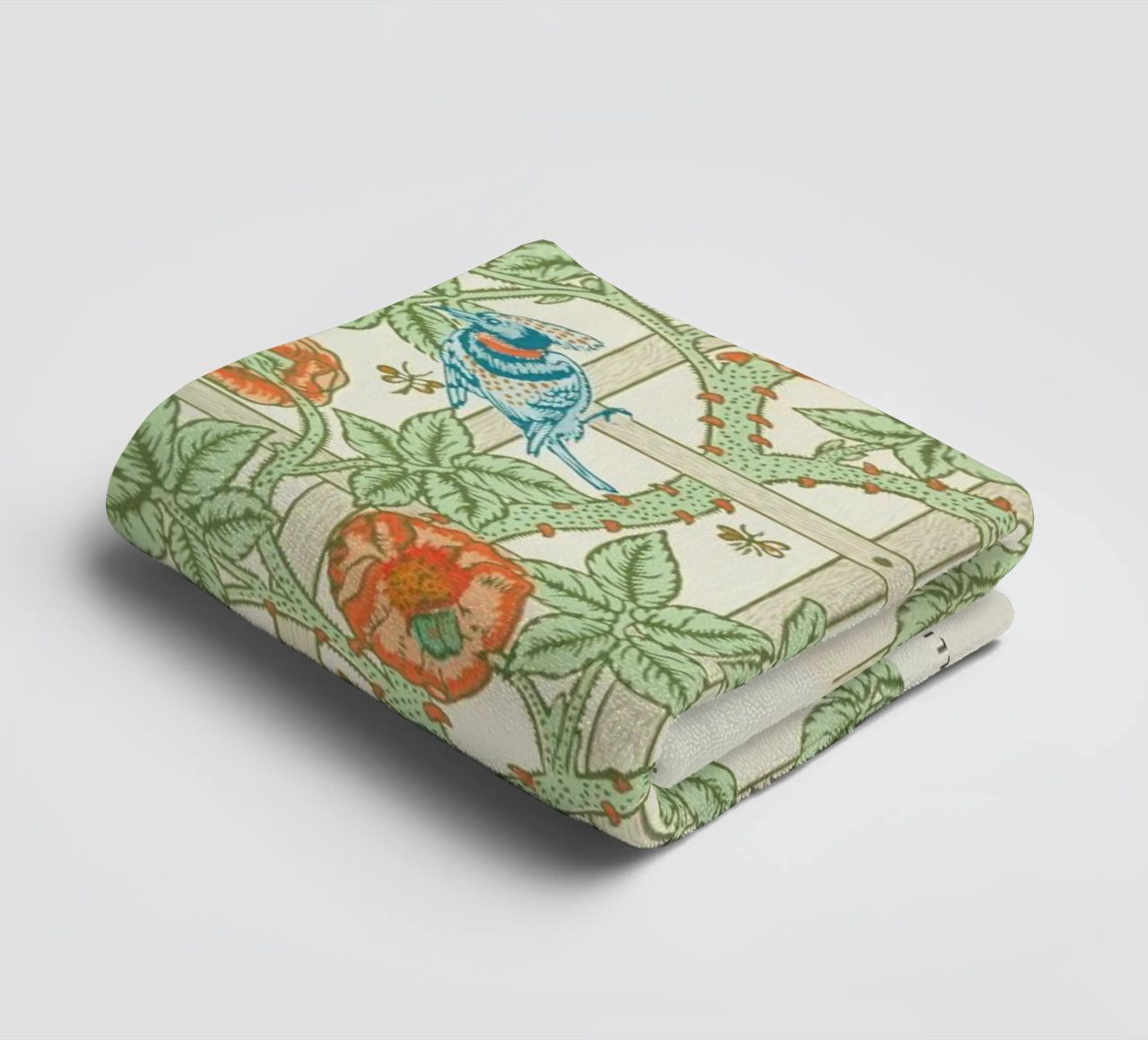 William Morris - Trellis asciugamano da bagno da Vintage by JUNIQE