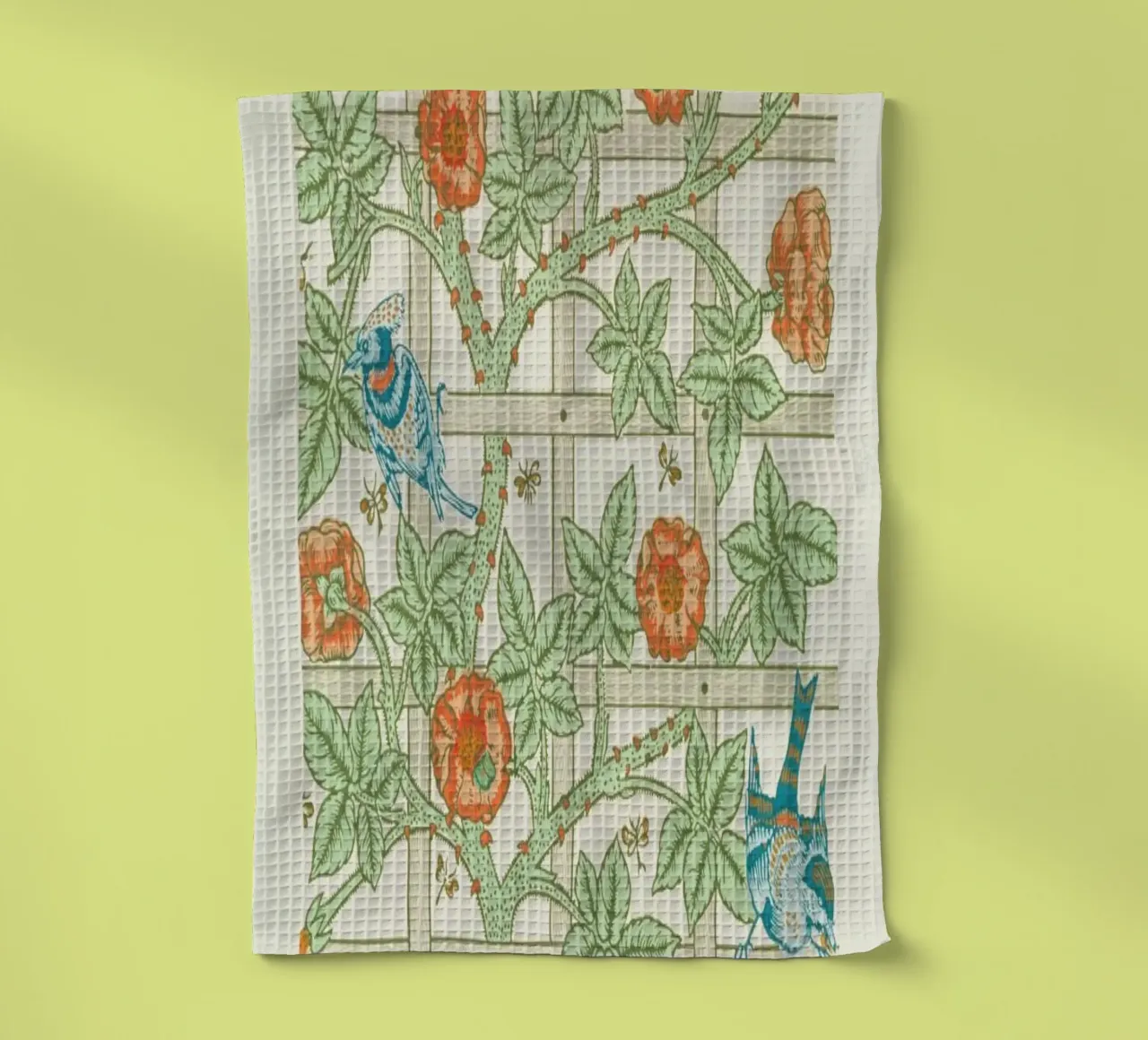 William Morris - Trellis tea towel by Vintage by JUNIQE
