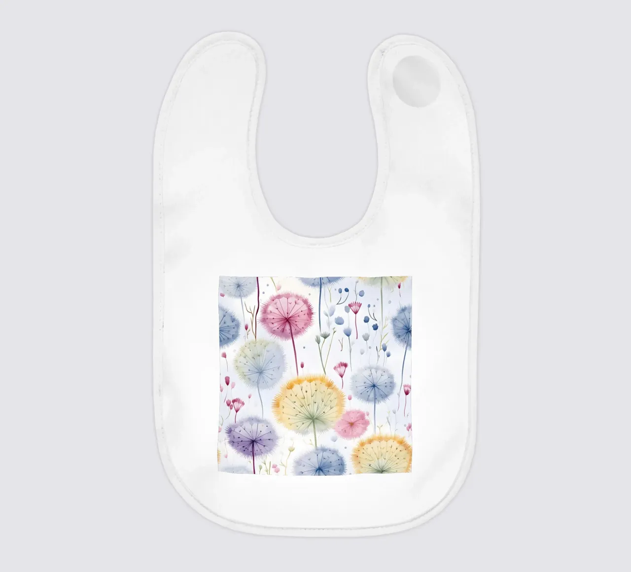 Das Flüstern des Löwenzahns Babylätzchen von Botanical Pattern House