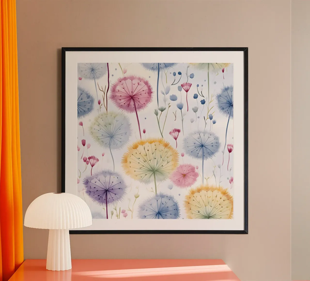Das Flüstern des Löwenzahns Hahnemühle von Botanical Pattern House