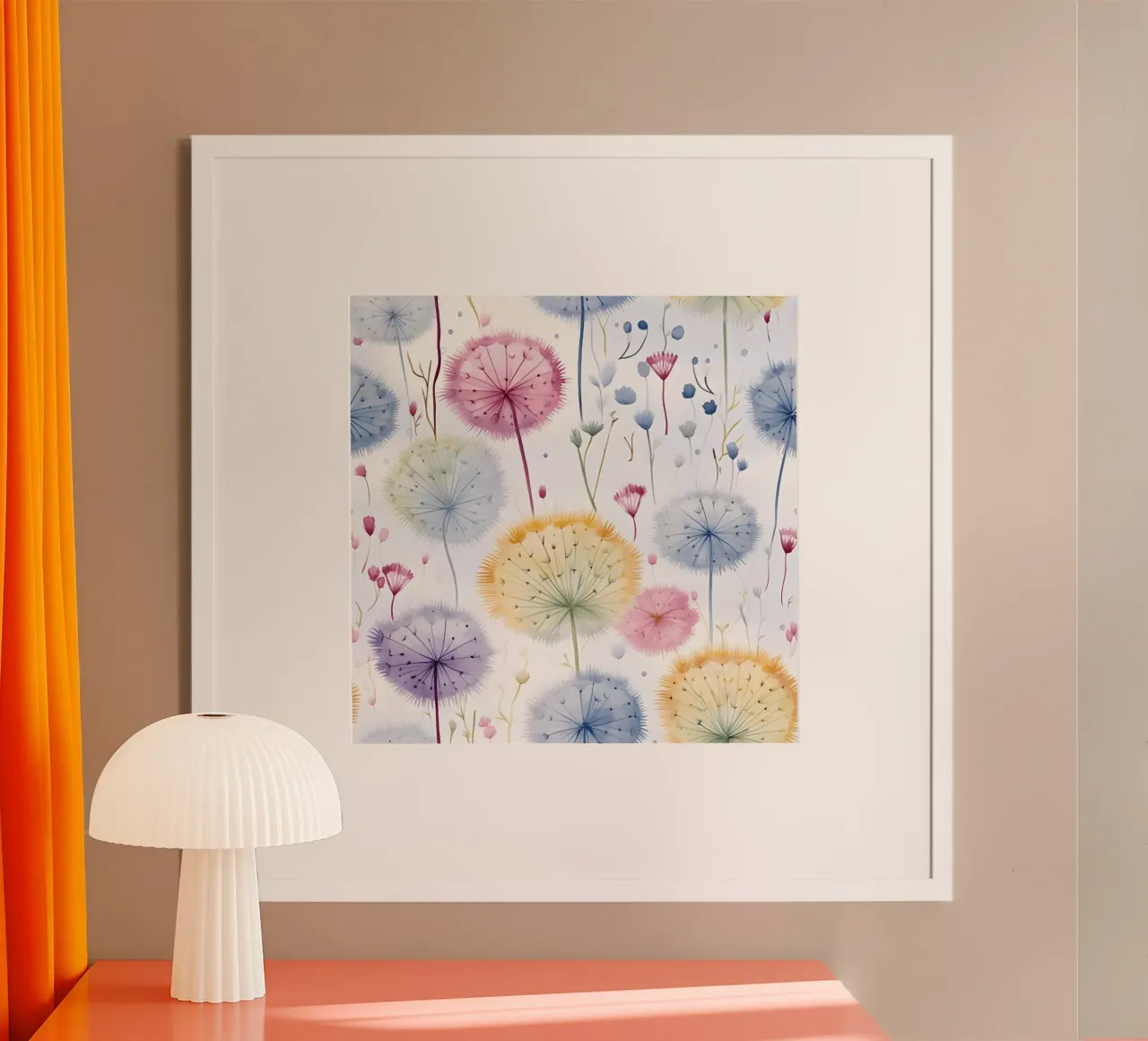 Das Flüstern des Löwenzahns Hahnemühle von Botanical Pattern House