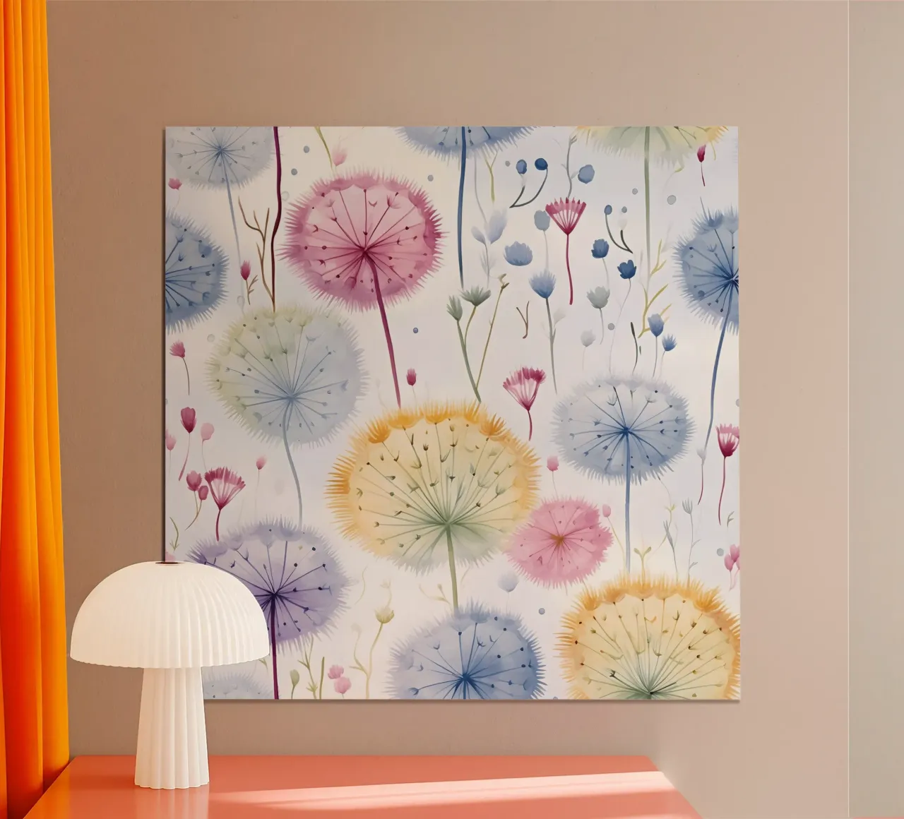 Das Flüstern des Löwenzahns Hahnemühle von Botanical Pattern House