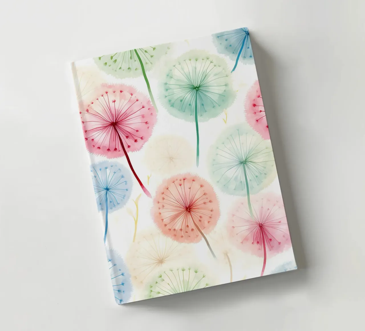 Whispers of Dandelions notebook by Botanical Pattern House