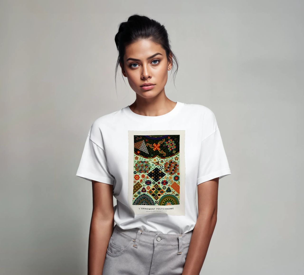 Racinet -  Japanese Ornamental Pattern t-shirt da Vintage by JUNIQE