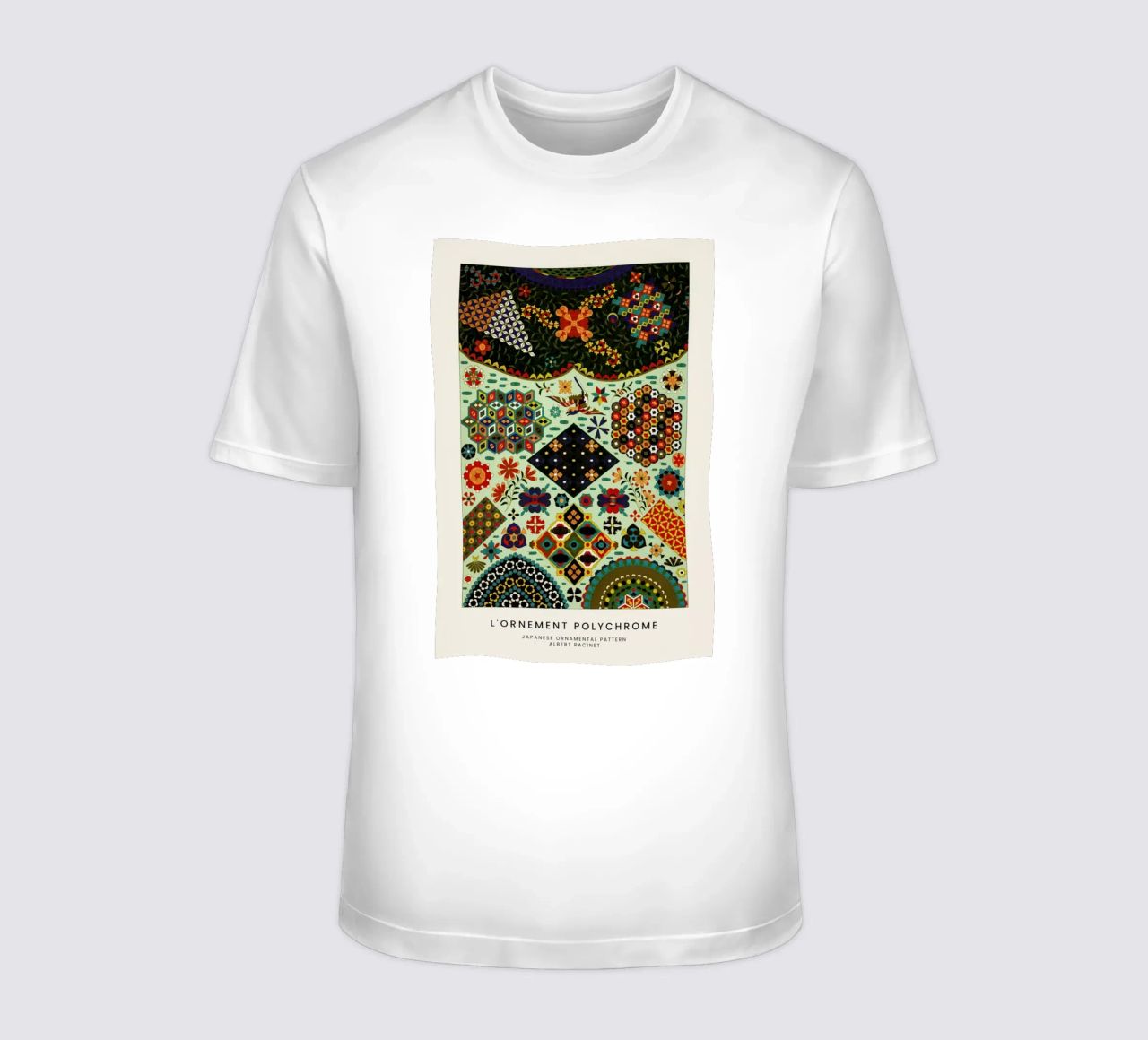 Racinet -  Japanese Ornamental Pattern t-shirt da Vintage by JUNIQE