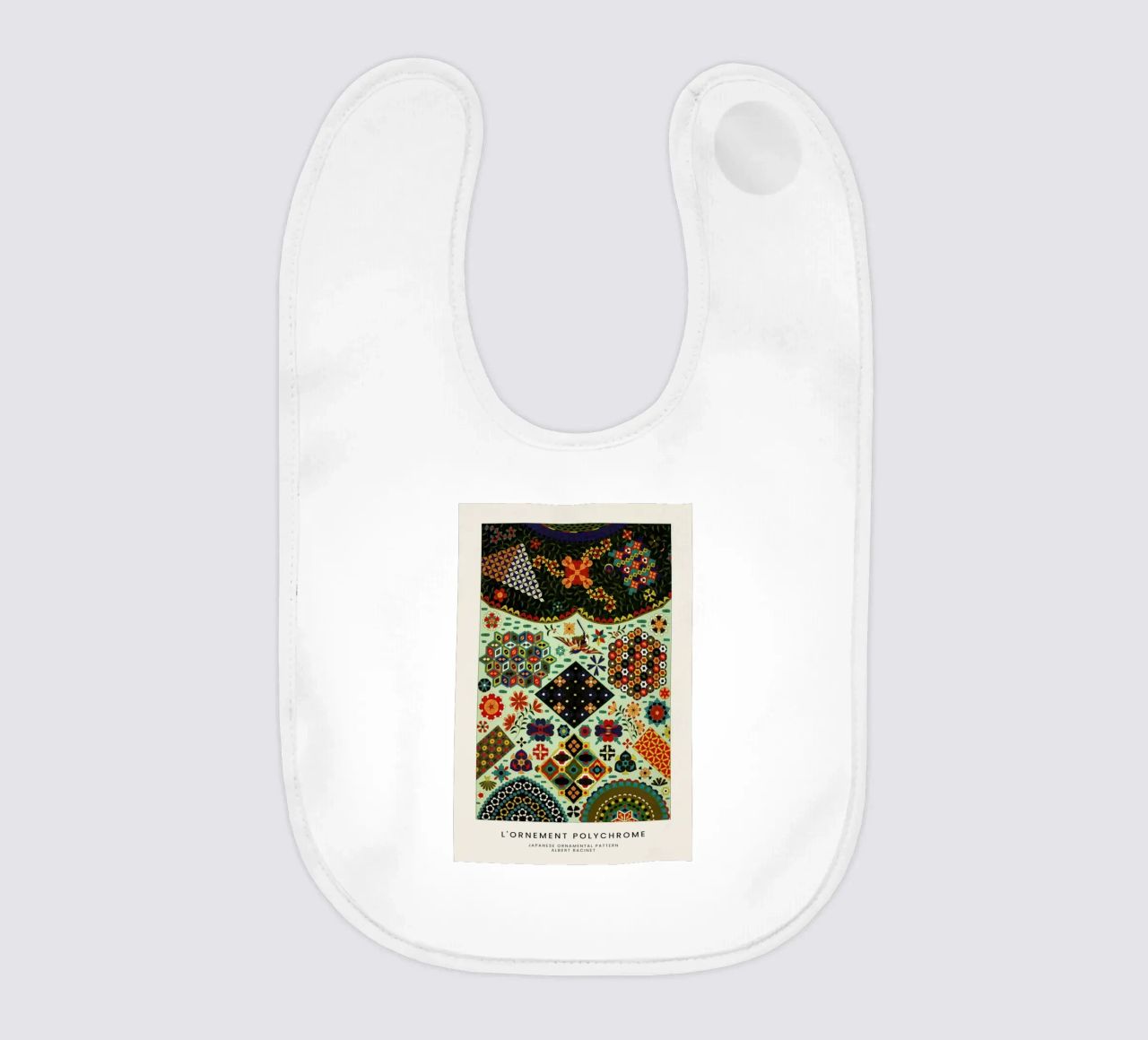 Racinet -  Japanese Ornamental Pattern bavaglino da Vintage by JUNIQE