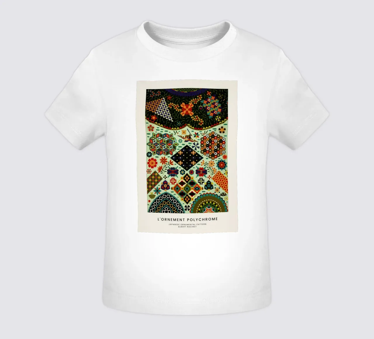 Racinet -  Japanese Ornamental Pattern maglietta neonato da Vintage by JUNIQE