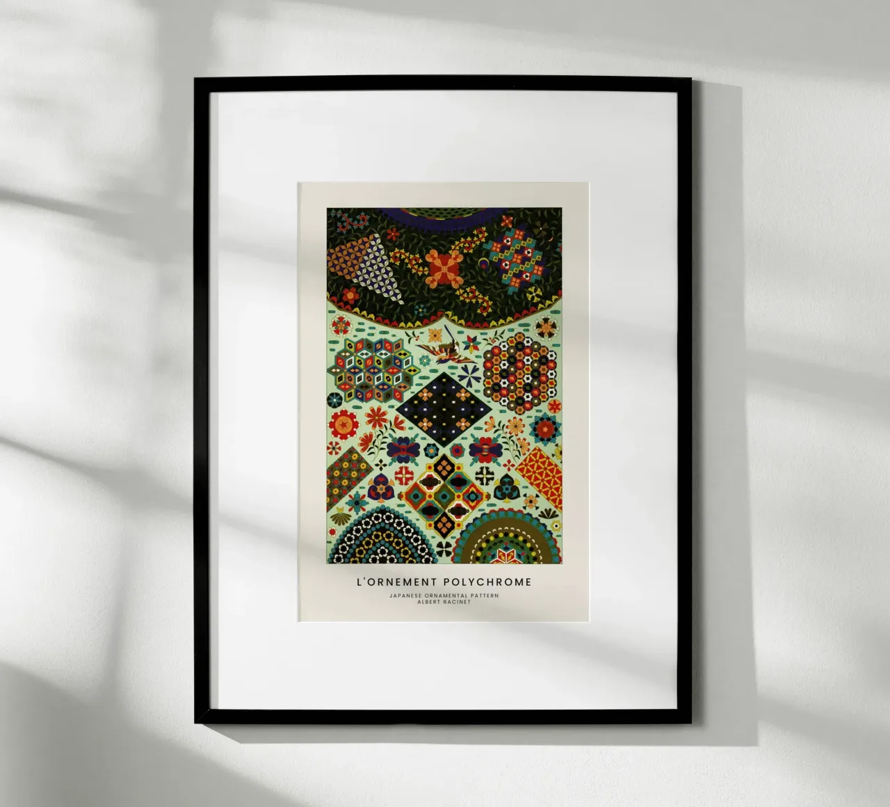 Racinet -  Japanese Ornamental Pattern carta hahnemühle da Vintage by JUNIQE