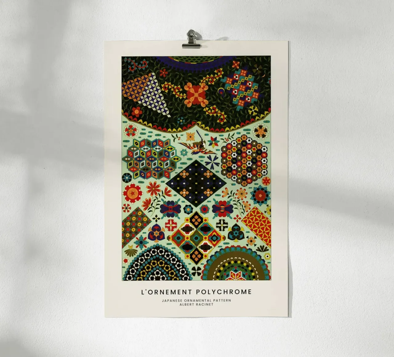 Racinet -  Japanese Ornamental Pattern carta hahnemühle da Vintage by JUNIQE