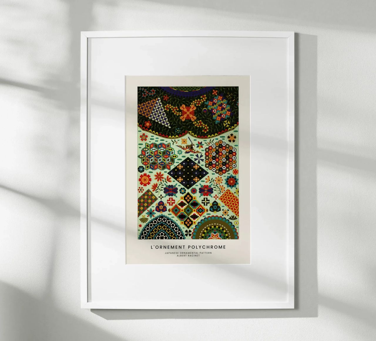 Racinet -  Japanese Ornamental Pattern hahnemühle by Vintage by JUNIQE