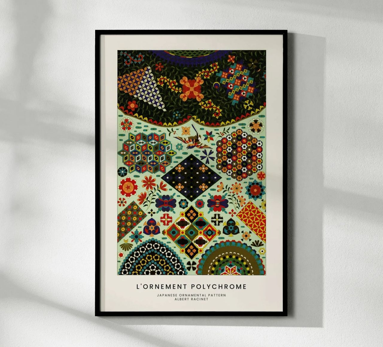 Racinet -  Japanese Ornamental Pattern hahnemühle by Vintage by JUNIQE