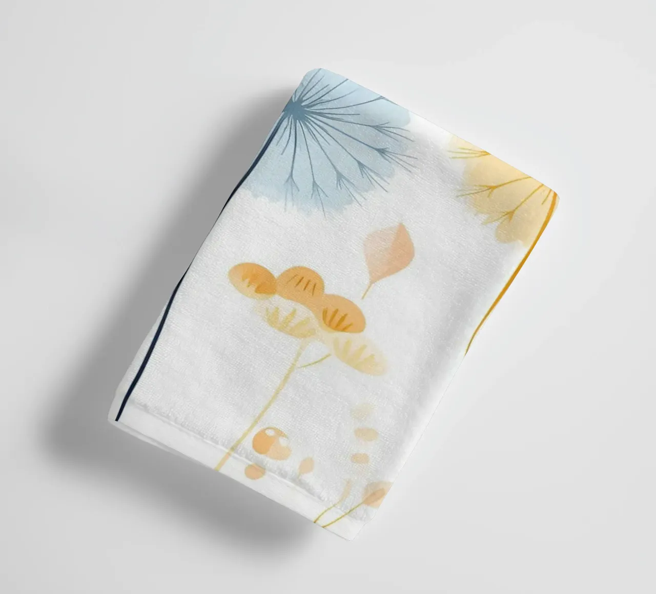 Whispers of Dandelions towel by Botanical Pattern House