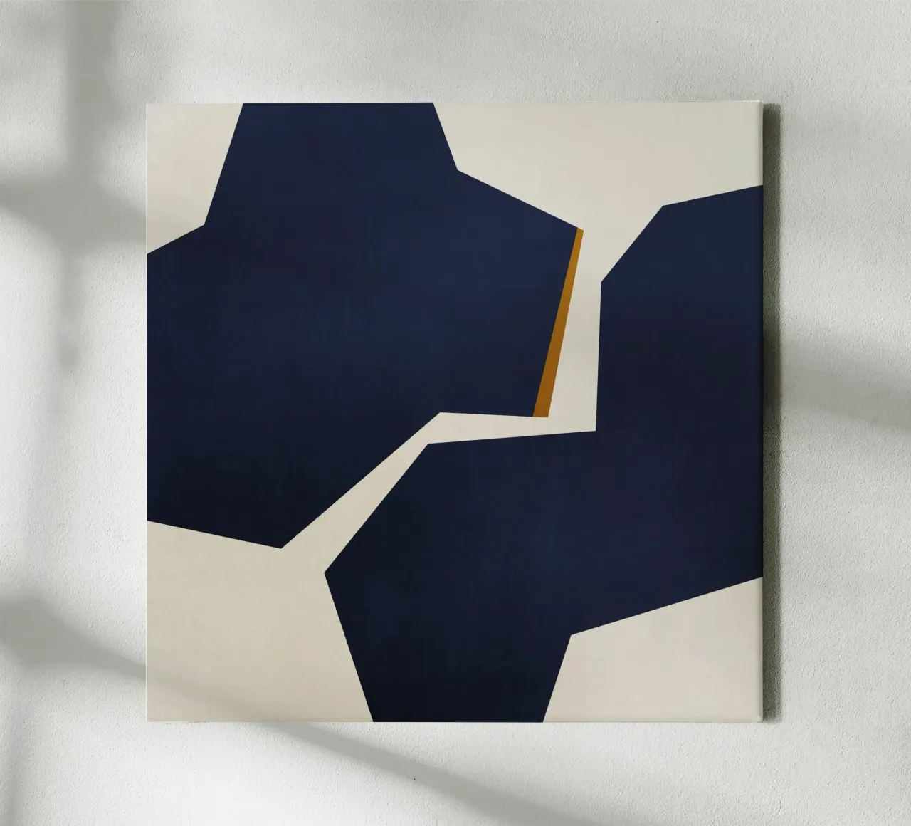 Synergy no. 2 canvas met Baklijst van adrianooliveira