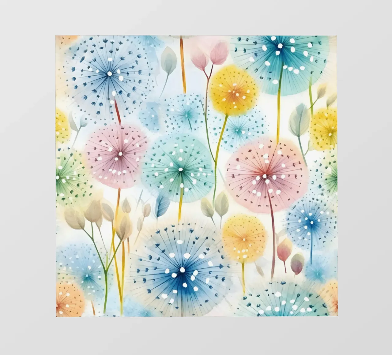 Whispers of Dandelions photo wallpaper by Botanical Pattern House