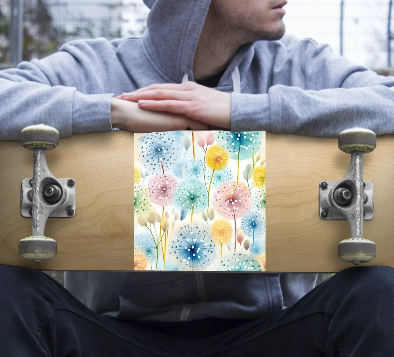 Whispers of Dandelions sticker by Botanical Pattern House