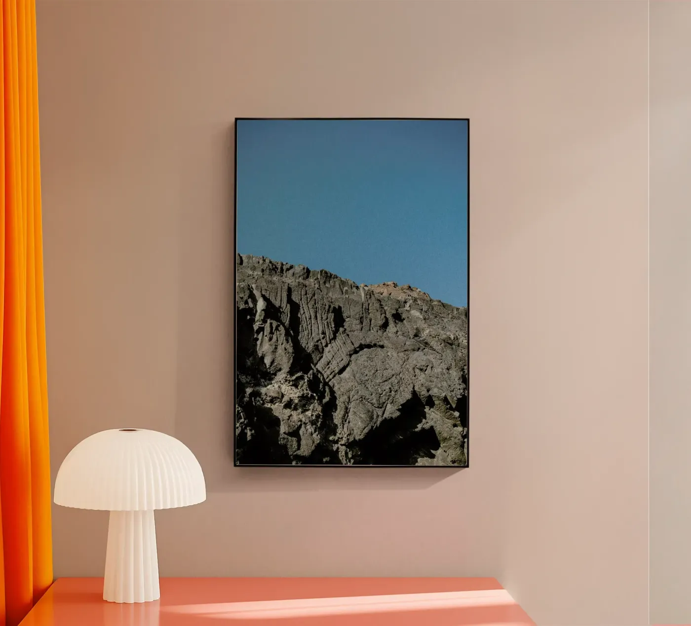 Blue Sky acrylic glass by Chris Abatzis