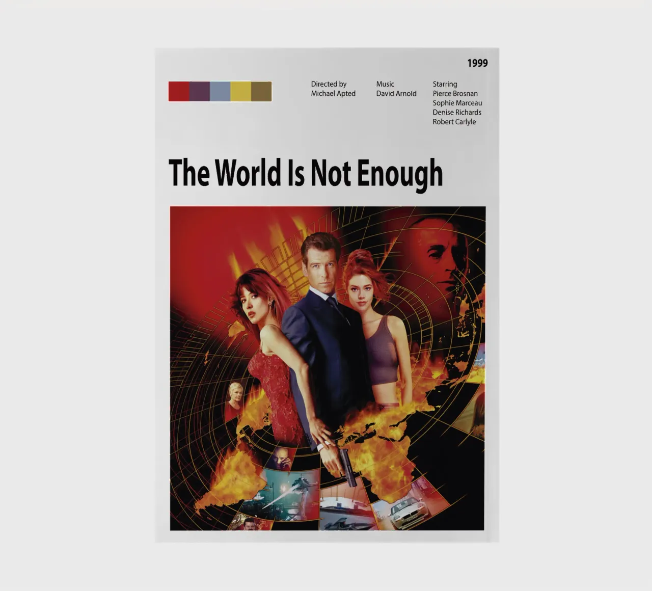 The World Is Not Enough notebook by The Movie Wall