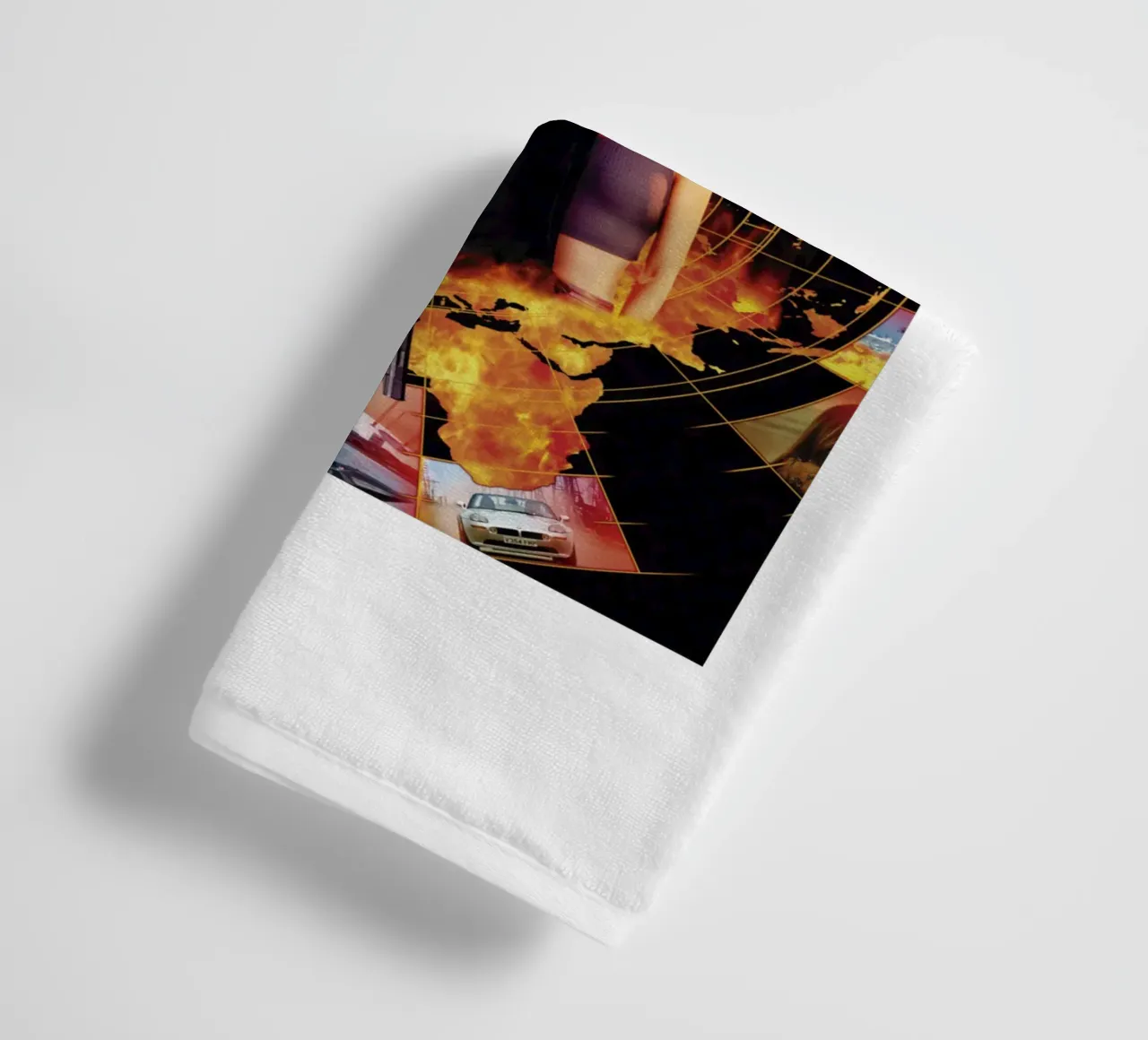 The World Is Not Enough towel by The Movie Wall