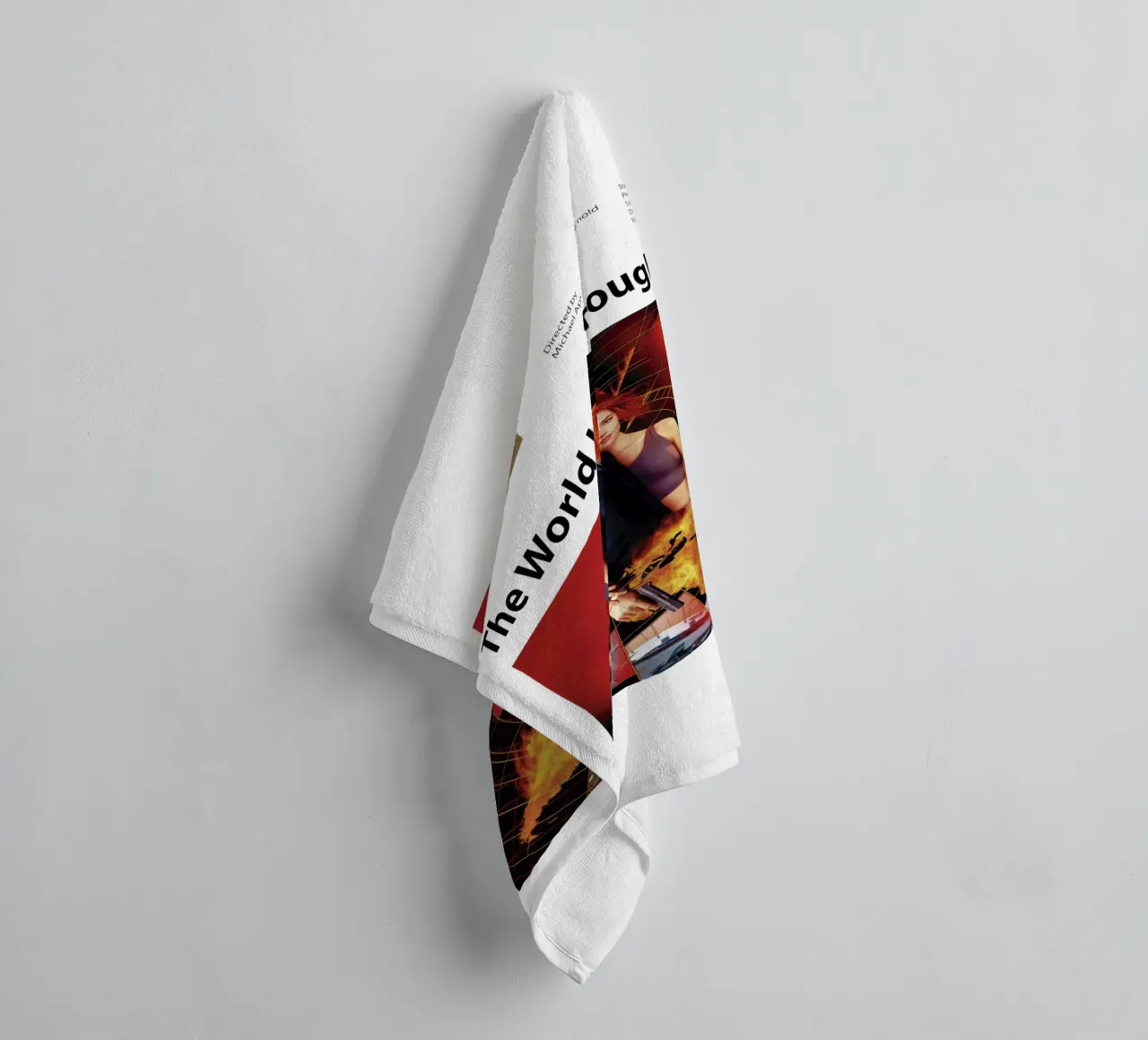 The World Is Not Enough towel by The Movie Wall
