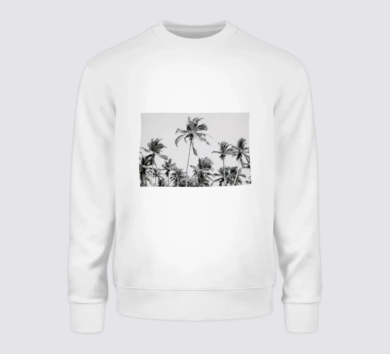 Palm Trees On The Beach 3 sweatshirt van Victoria Frost