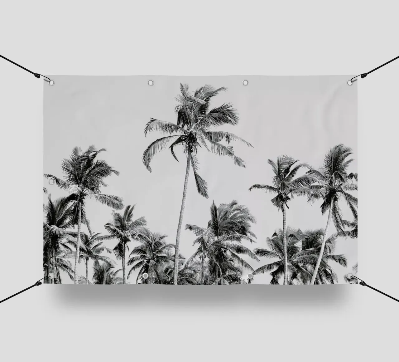 Palm Trees On The Beach 3 telo in pvc da Victoria Frost