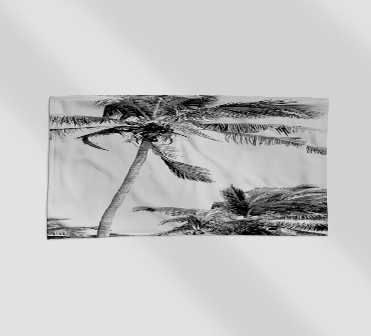 Palm Trees On The Beach 3 telo mare da Victoria Frost