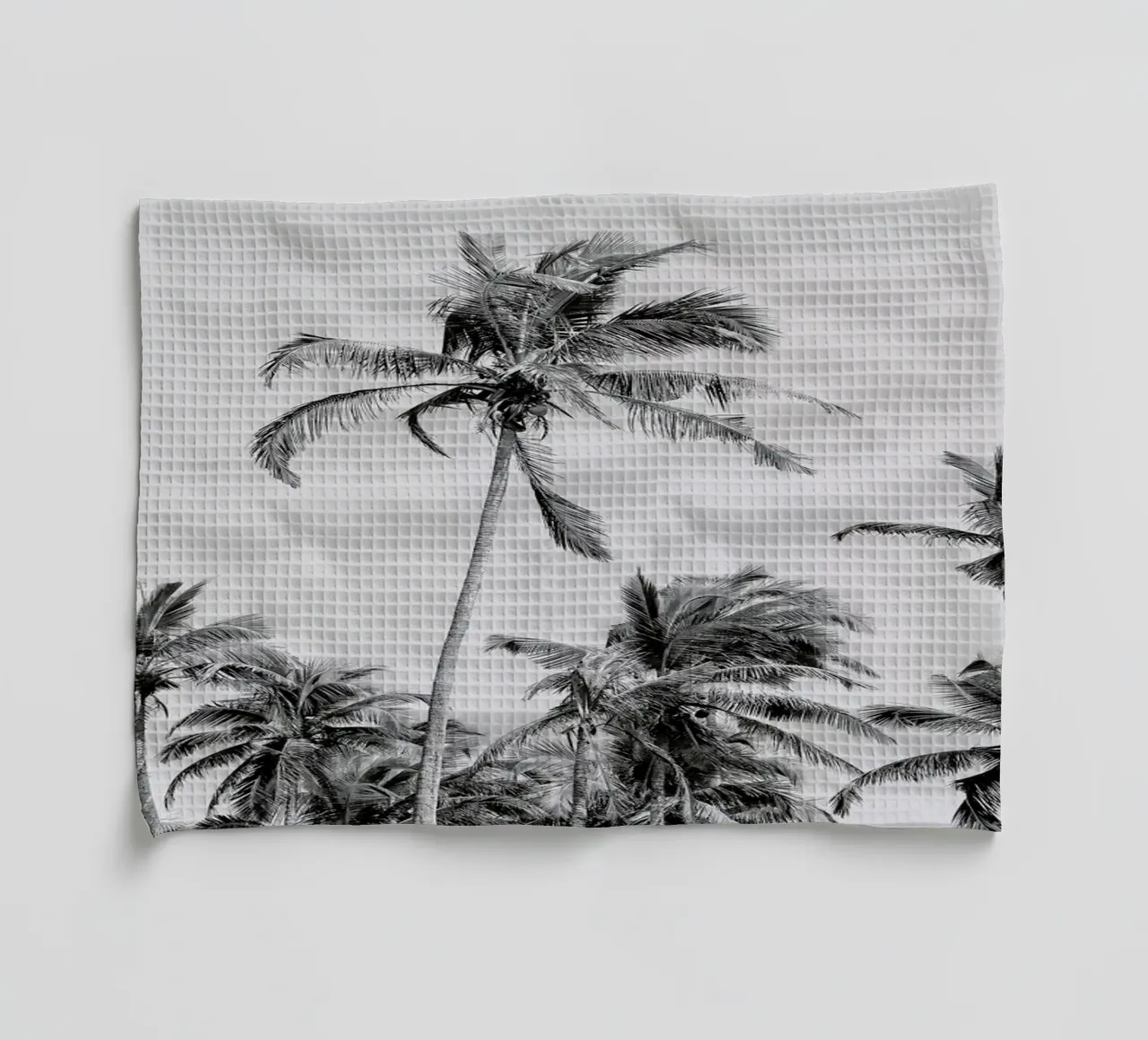 Palm Trees On The Beach 3 torchon de Victoria Frost