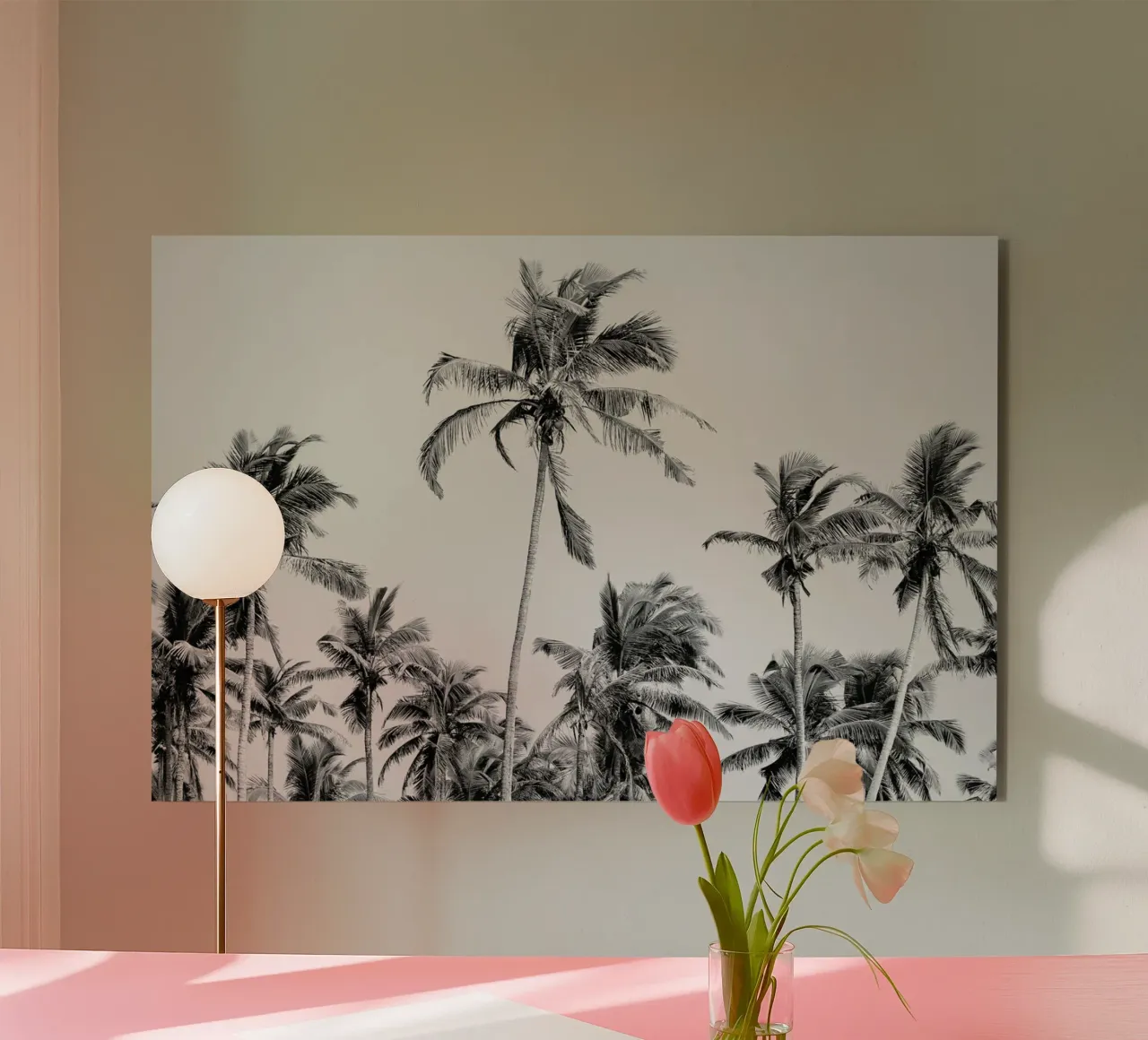 Palm Trees On The Beach 3 pannello forex da Victoria Frost