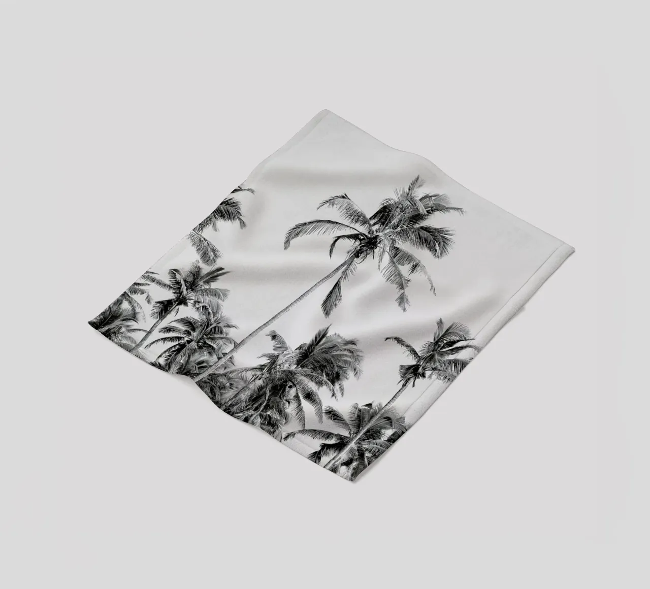 Palm Trees On The Beach 3 coperta in pile da Victoria Frost