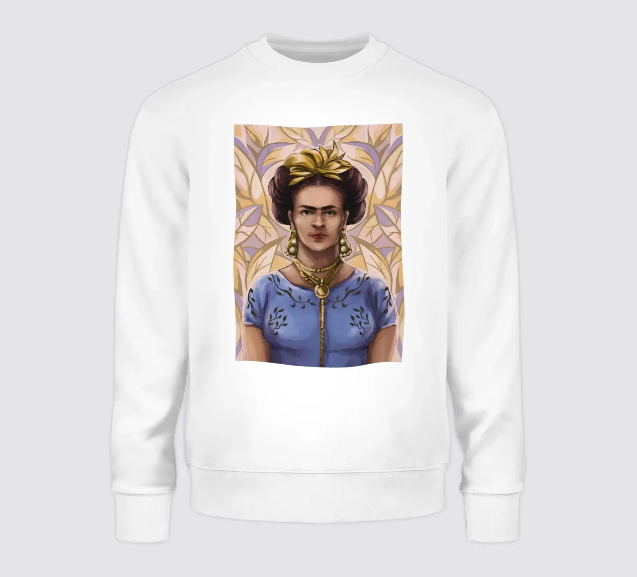 Ritratto Pop Art di Frida Kahlo - Iconico, femminista, trendy da parete felpa da NorwesClub