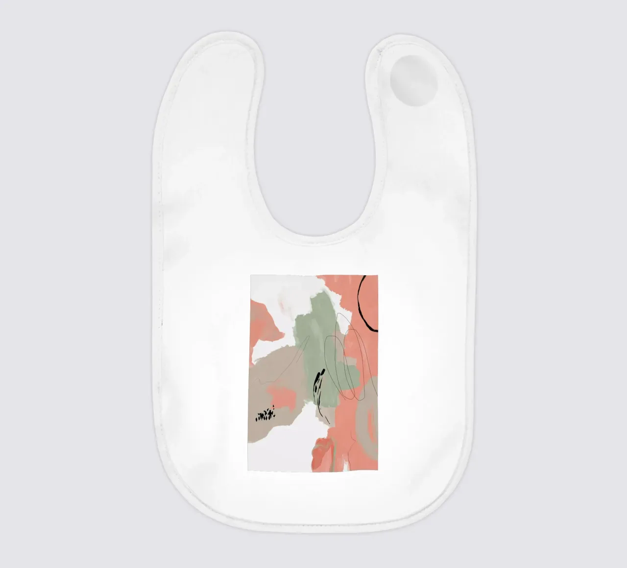 Sweet And Subtle baby bib by Studio One