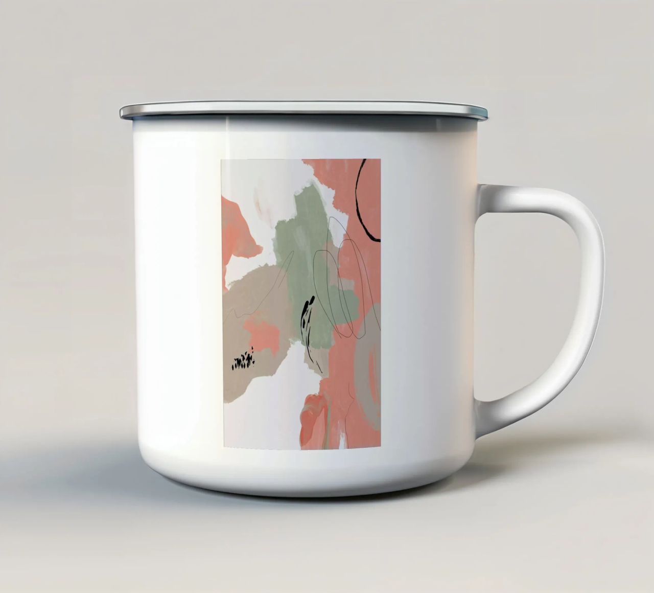 Sweet And Subtle tazza in smalto da Studio One