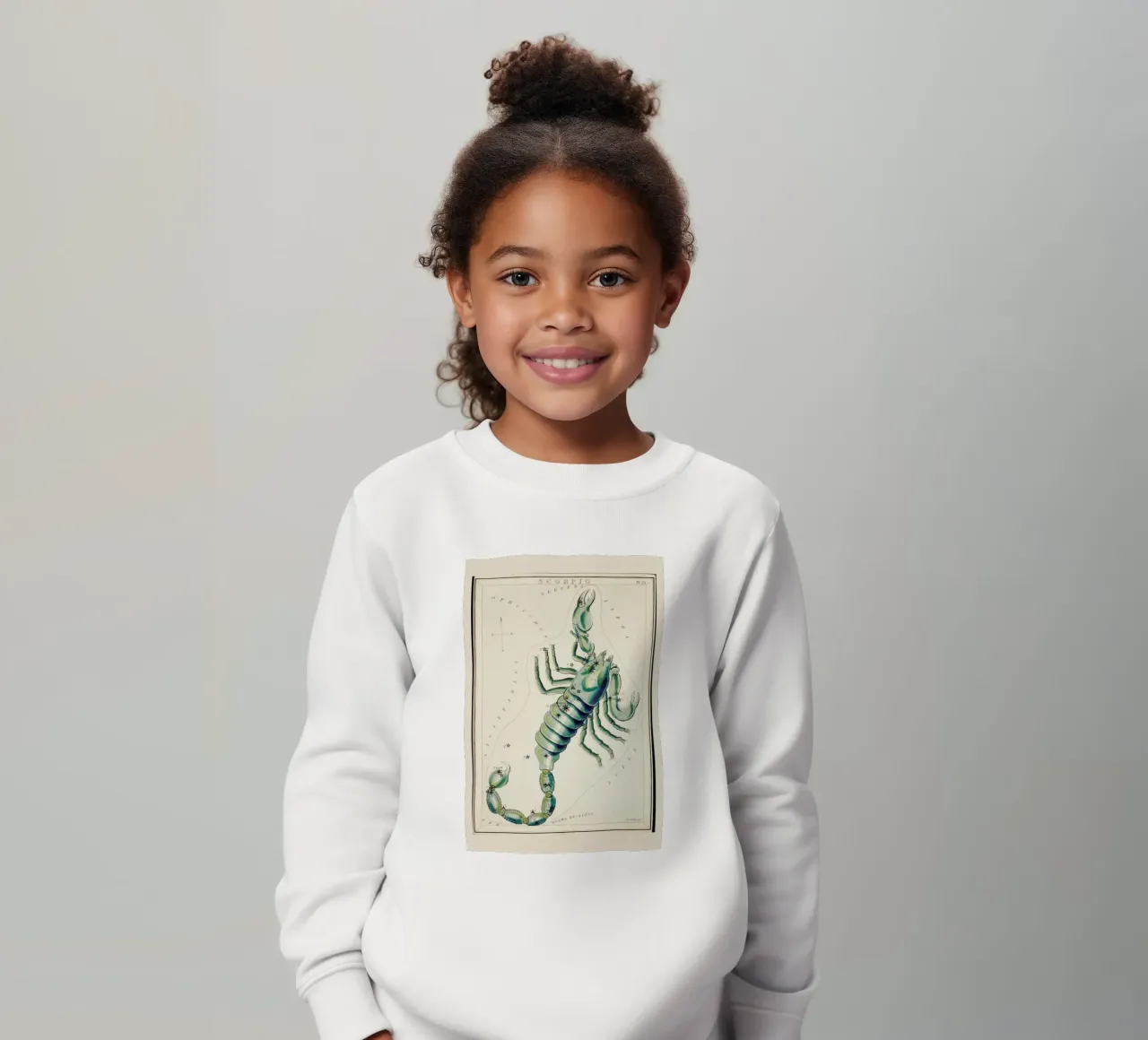 Scorpio felpa bambino da Vintage by JUNIQE