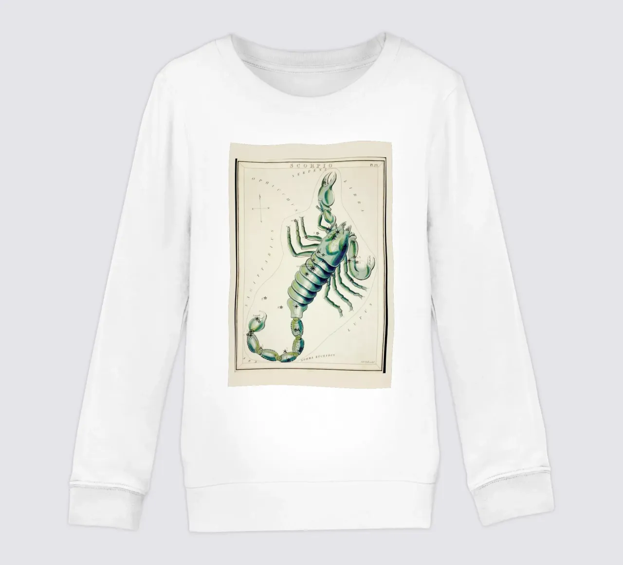 Scorpio felpa bambino da Vintage by JUNIQE