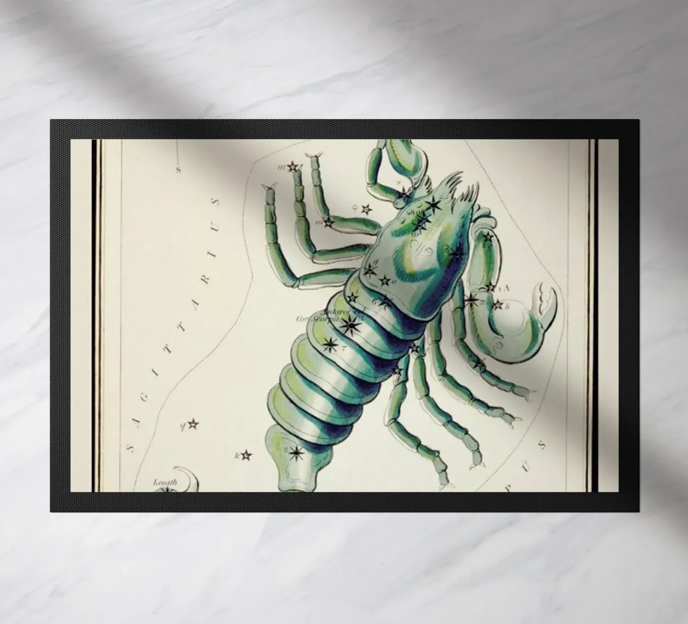 Scorpio doormat by Vintage by JUNIQE