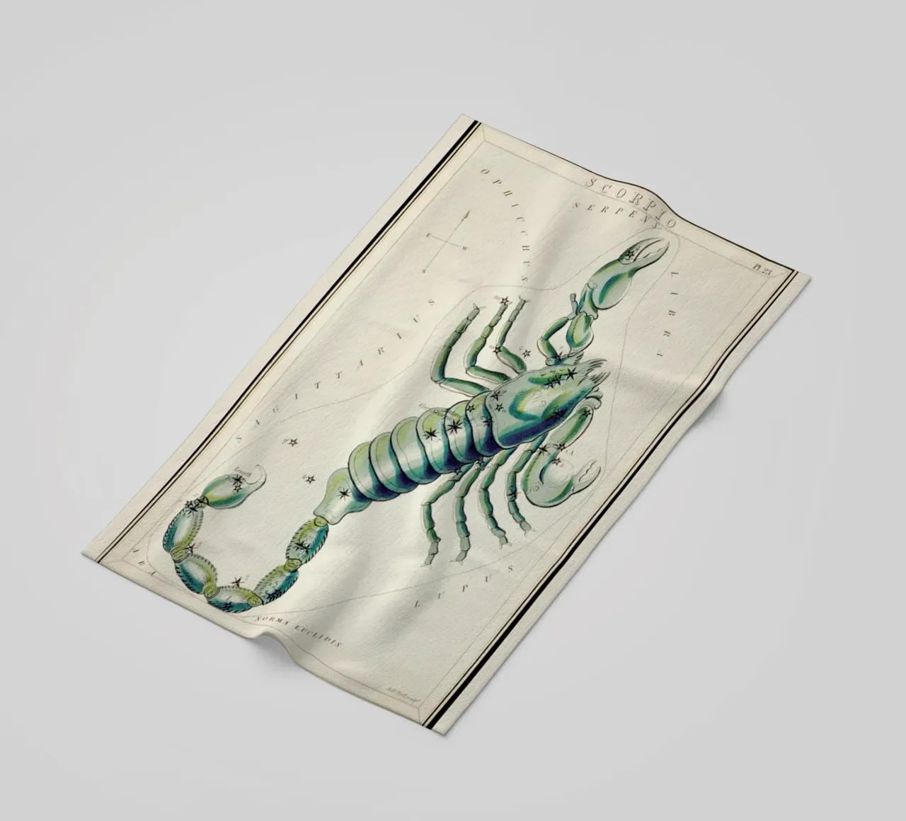 Scorpio telo mare da Vintage by JUNIQE