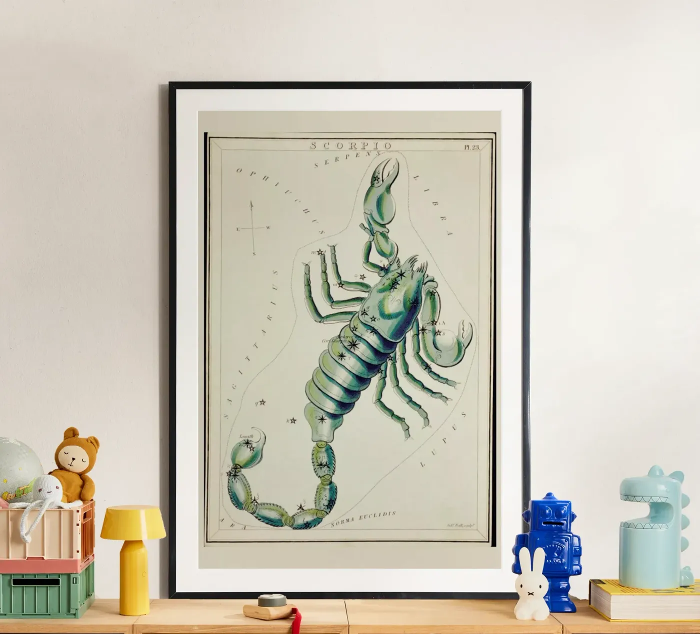 Scorpio Poster von Vintage by JUNIQE