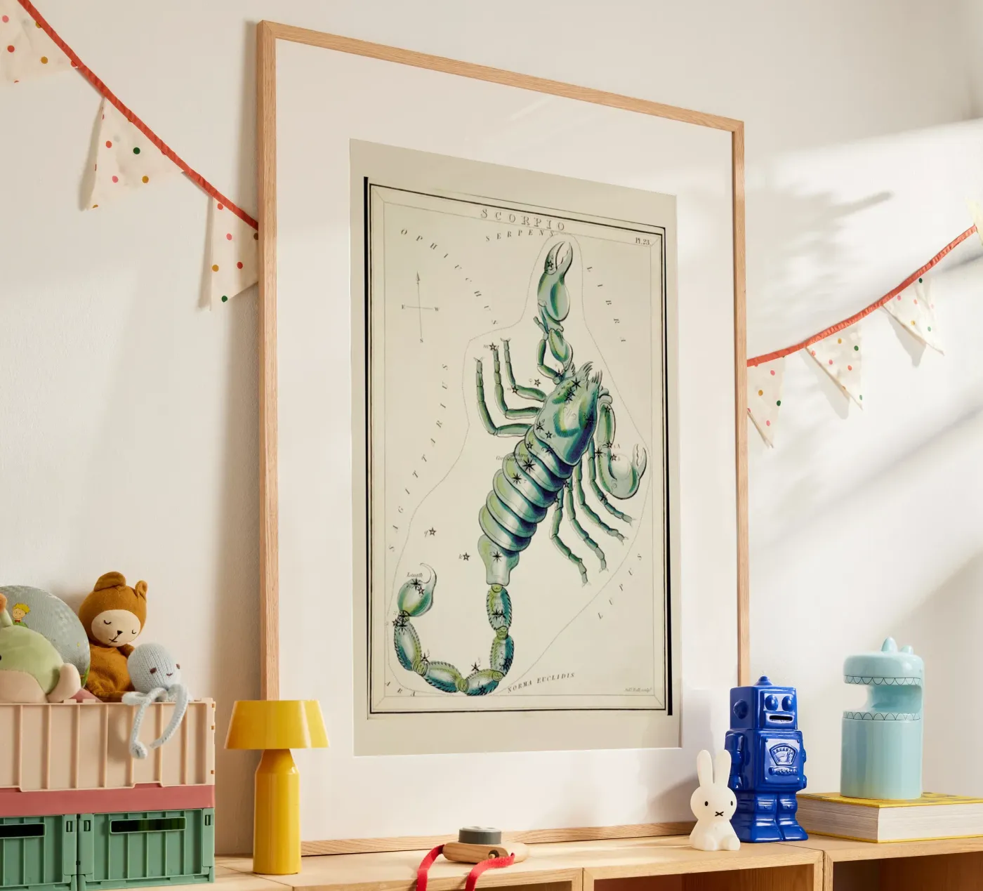 Scorpio Poster von Vintage by JUNIQE