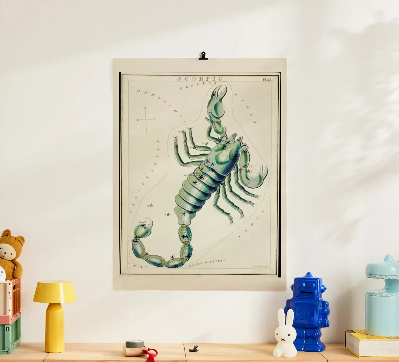 Scorpio poster by Vintage by JUNIQE