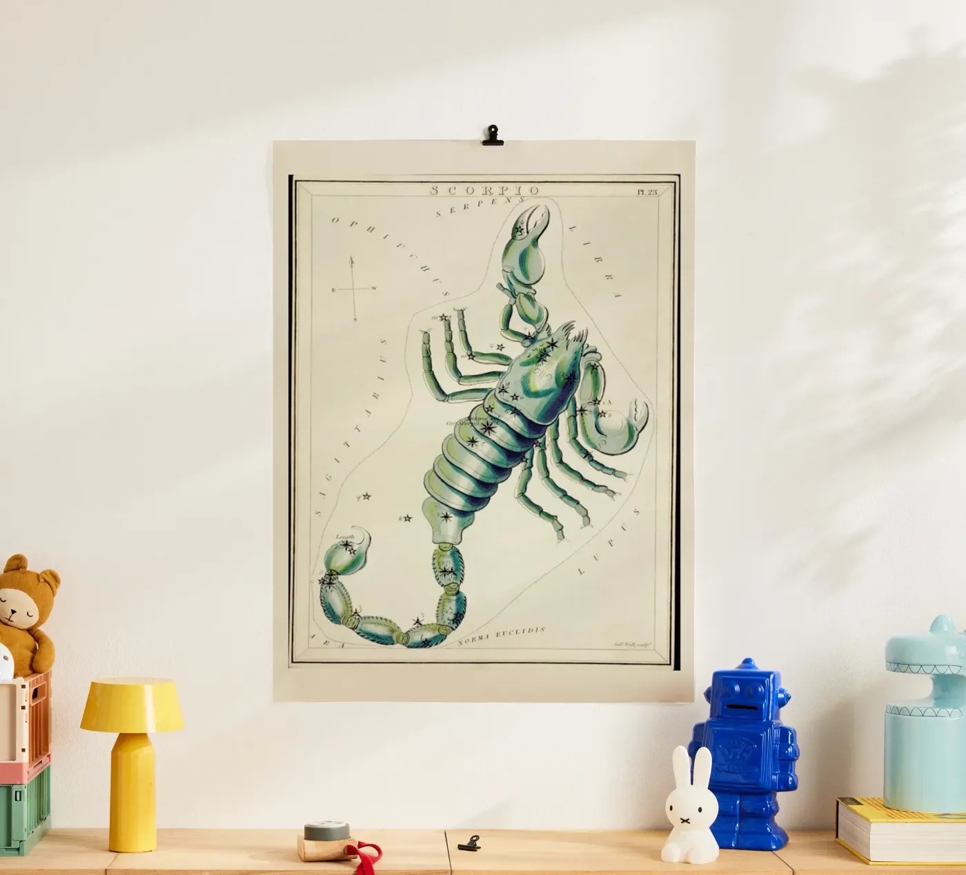 Scorpio Poster von Vintage by JUNIQE